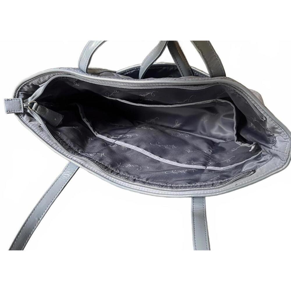 Vera Bradley Gray Quilted Tote - Picture 3 of 5